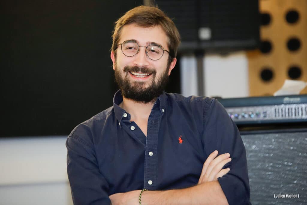 Pierre Delorme, booker, à L’Atelier de Cédric