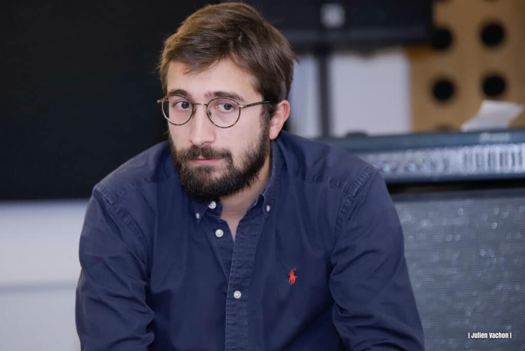Pierre Delorme, booker, à L’Atelier de Cédric