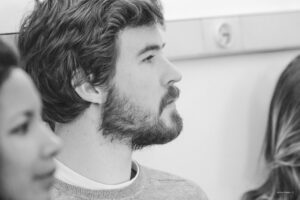 Léo-Paul Horlier aux rencontres pros de l'atelier de Cédric, 2022
